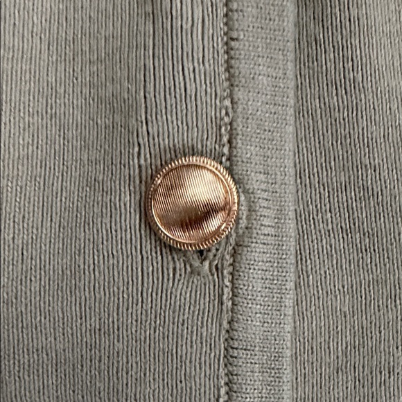 Zeagoo Tan Cardigan with Button Detail - Picture 3 of 3
